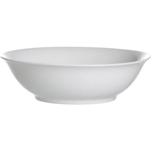 Ritzenhoff & Breker Salatschüssel Servierschale 20 cm Weiss klassisch-schlicht, Porzellan