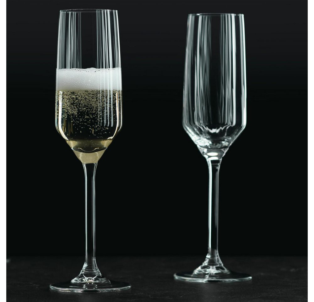 Ritzenhoff & Breker Sektglas 4er Set Jive, 220 ml, 4-tlg., Glas – Bild 3 von 3