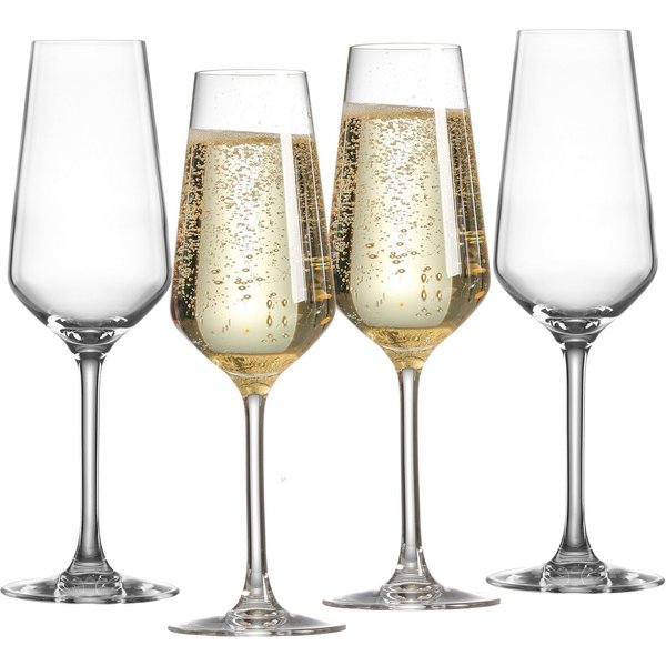 Ritzenhoff & Breker Sektglas Mambo, 4-tlg., Kristallglas, 4-teilig, 230 ml