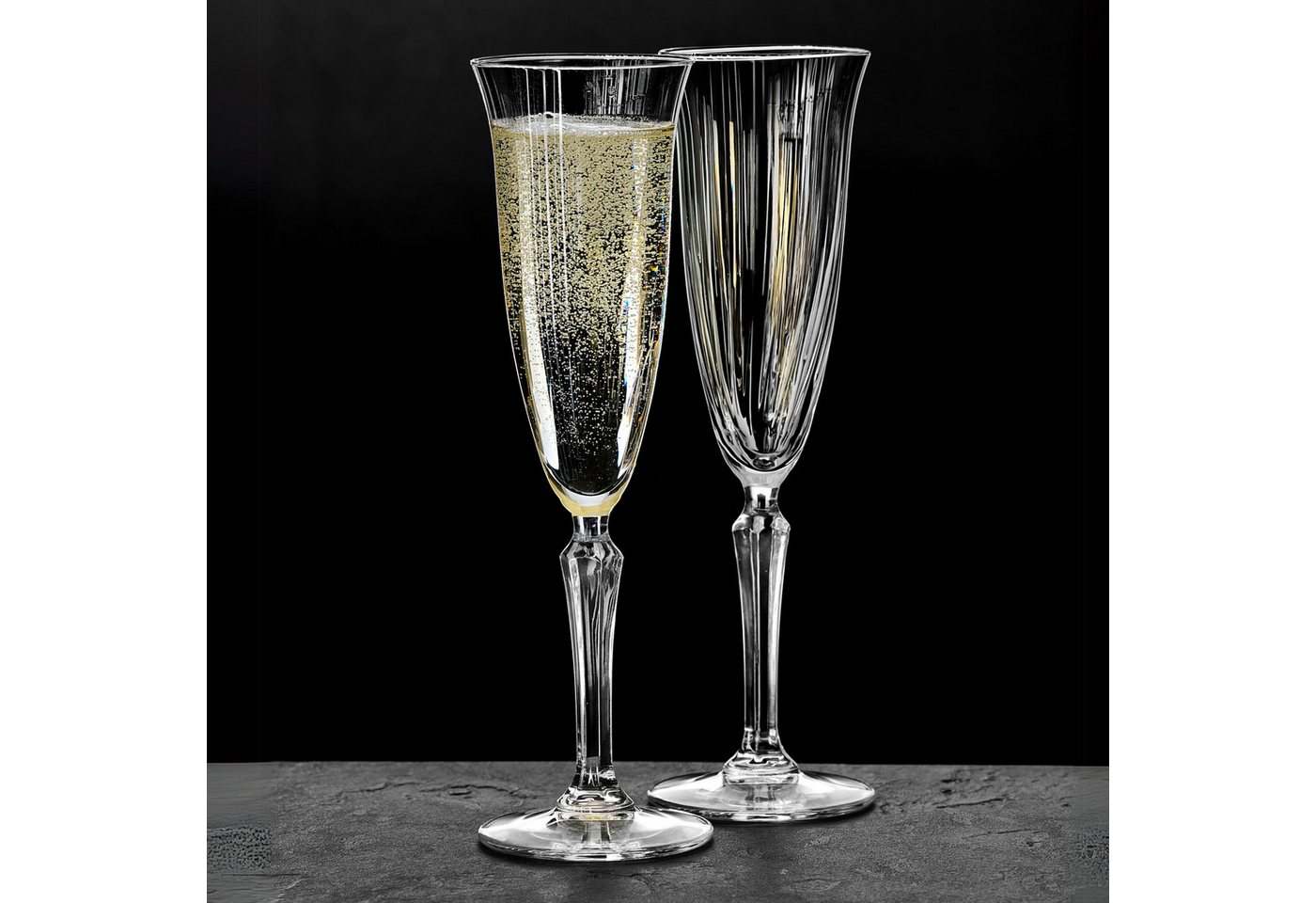 Ritzenhoff & Breker Sektglas Perpetuo, 4-tlg., Glas, 4er Set, je 210 ml – Bild 2 von 3