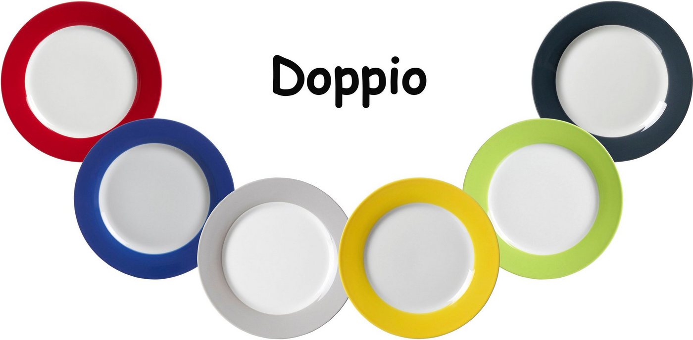 Ritzenhoff & Breker Tafelservice Doppio (8-tlg), 4 Personen, Porzellan, Teller Set, Geschirr-Set – Bild 3 von 3