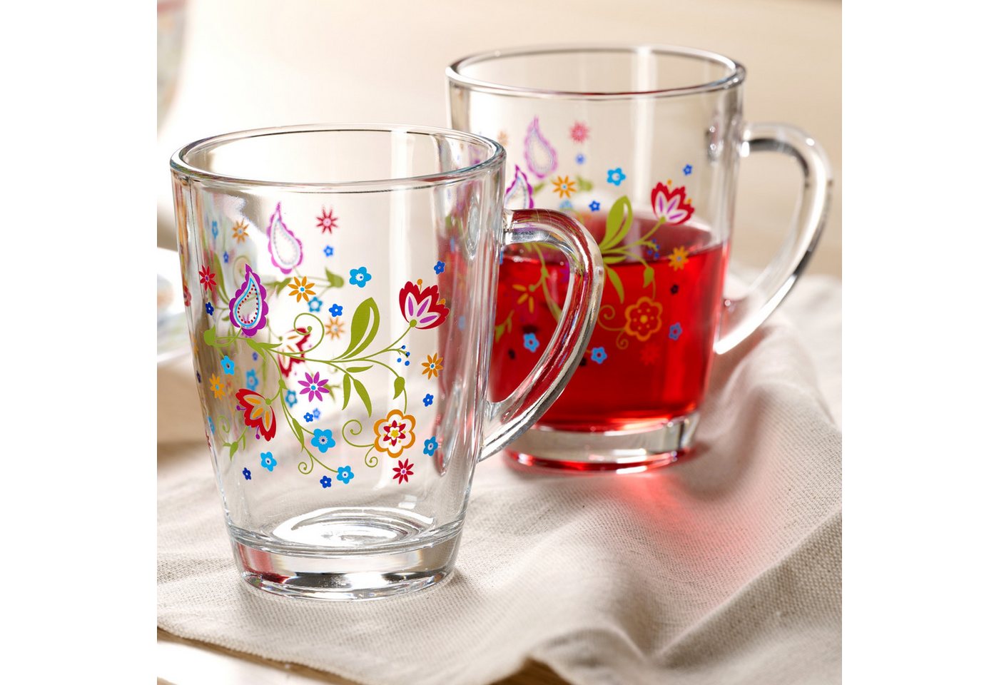 Ritzenhoff & Breker Teeglas Shanti, 6-tlg., Glas, hitzebeständig, je 380 ml – Bild 2 von 4
