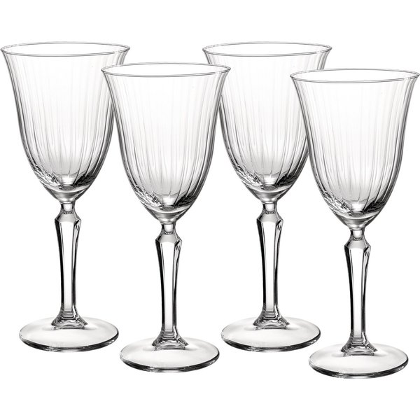 Ritzenhoff & Breker Weißweinglas Perpetuo, 4-tlg., Glas, 4er Set, je 330 ml