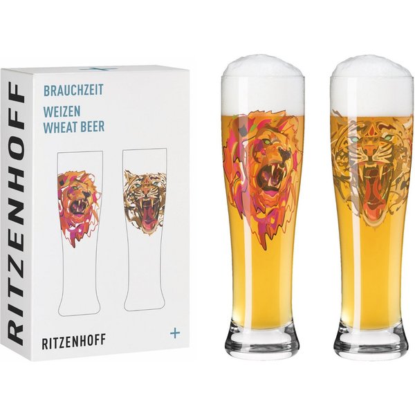 #21/#22 Weizenbierglas, 2 Stück