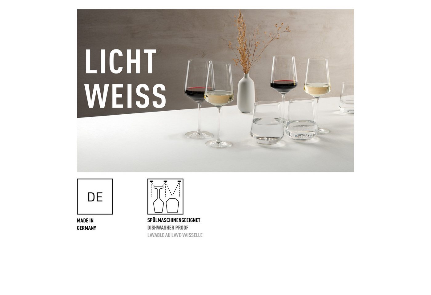 Ritzenhoff Gläser-Set Lichtweiss Julie – Bild 5 von 5