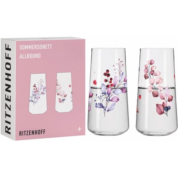 F23 Universal Glas, 2 Stück