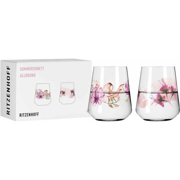 #1/#2 Universal Glas, 2 Stück
