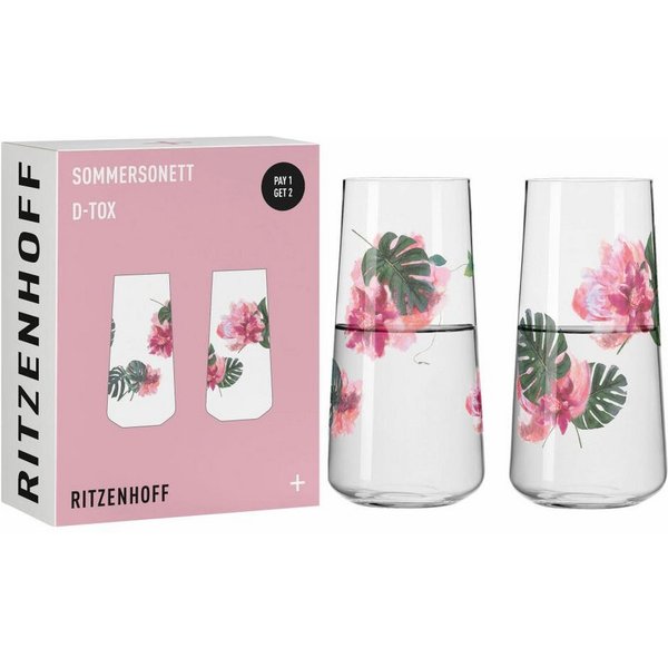 F23 Universal Glas, 2 Stück