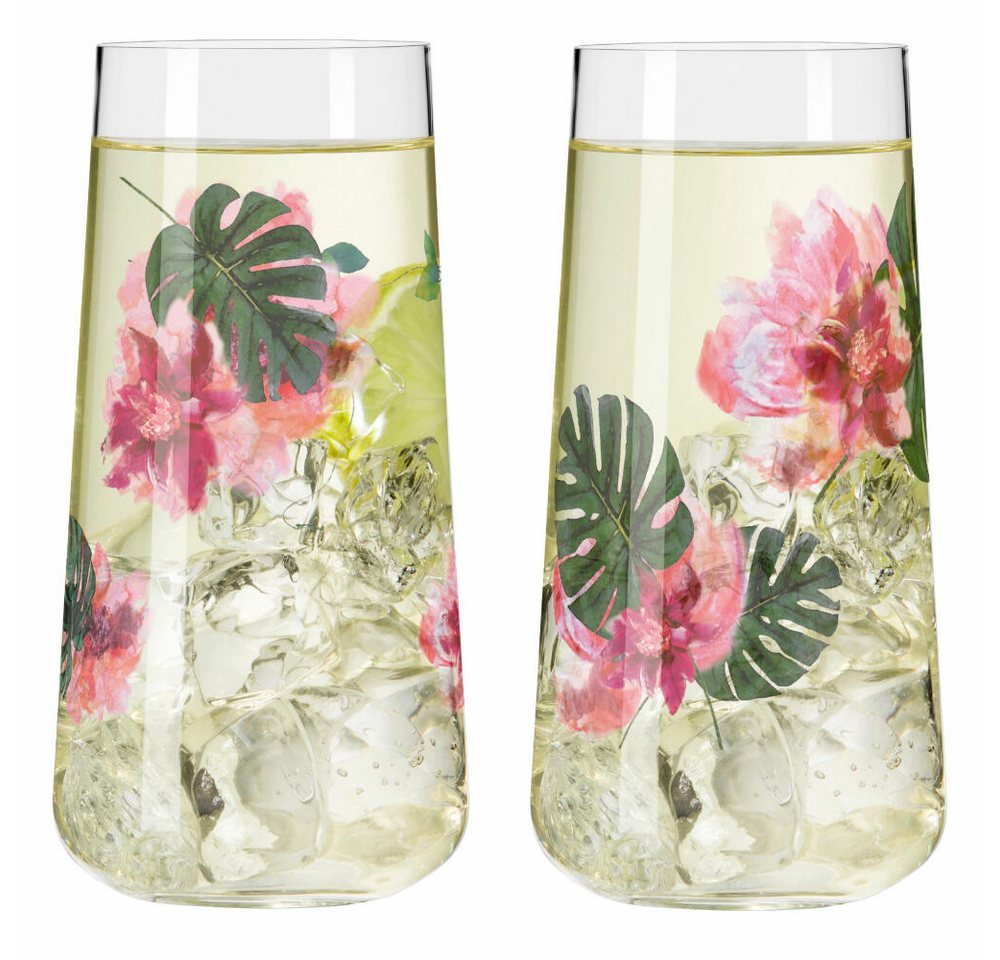 Ritzenhoff Gläser-Set Universalglas 2er-Set Sommersonett 2023, 2-tlg., Kristallglas, Made in Germany – Bild 4 von 5