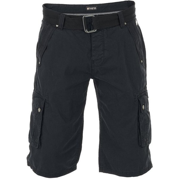 riverso Cargoshorts Herren Shorts RIVAnton Regular Fit Bermudashorts mit Gürtel