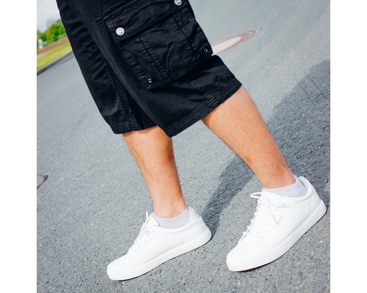 riverso Cargoshorts Herren Shorts RIVAnton Regular Fit Bermudashorts mit Gürtel – Bild 4 von 4