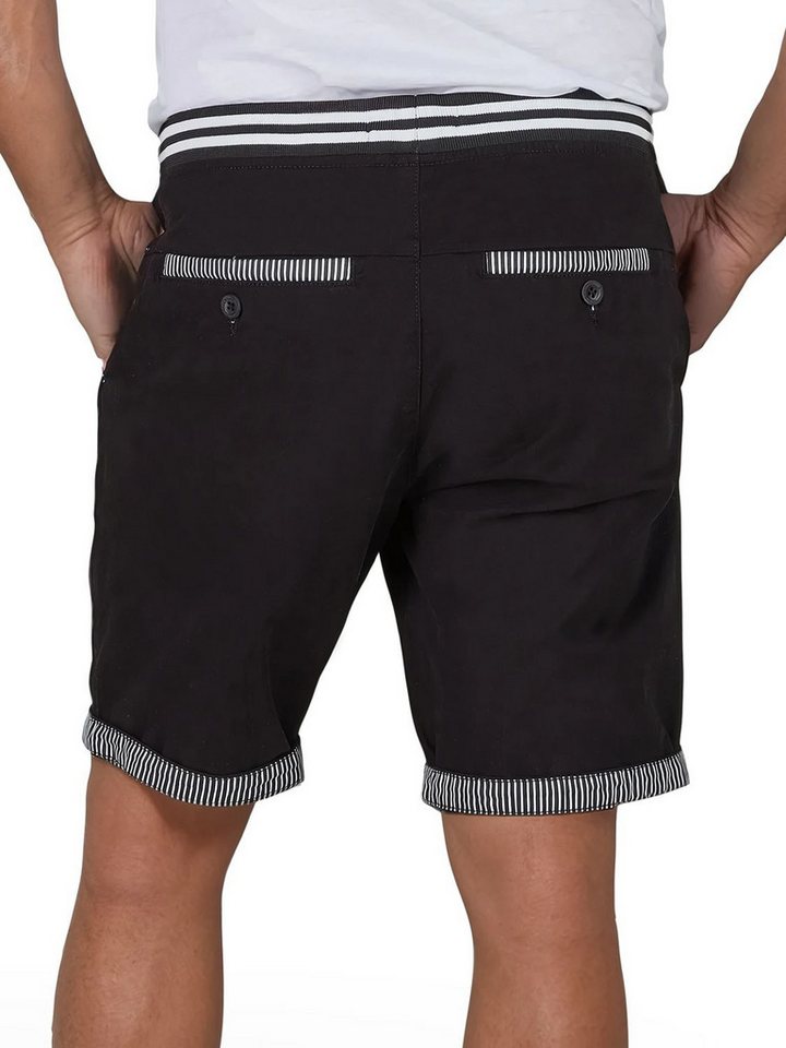 riverso Chinoshorts Herren Shorts RIVAngelo Regular Fit Sommershort mit Stretch – Bild 2 von 3