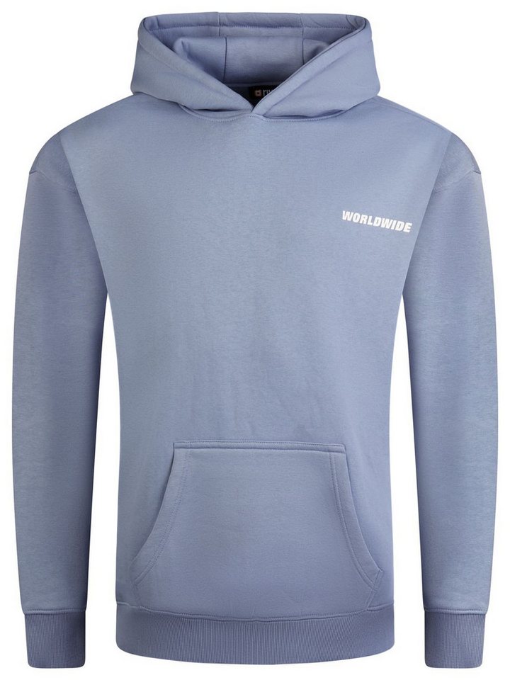 riverso Kapuzenpullover Herren Hoodie RIVDave Oversized Fit Streetwear Sweatshirt mir Kängurutasche – Bild 3 von 5