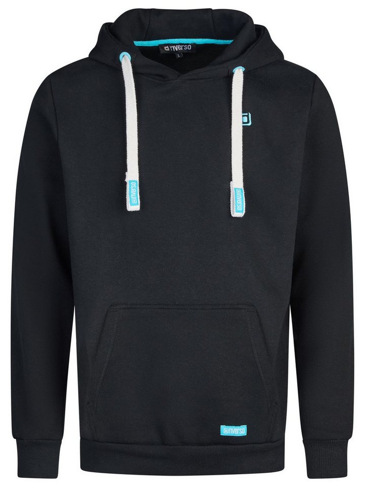riverso Kapuzenpullover Herren Hoodie RIVLinus Regular Fit Longsleeve Sweatshirt mit Kängurutasche – Bild 3 von 4