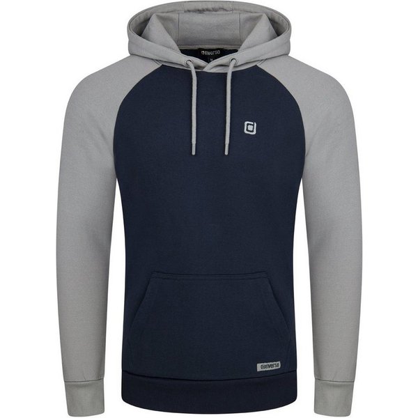 riverso Kapuzenpullover Herren Hoodie RIVNino Regular Fit Longsleeve Sweatshirt mit Kängurutasche