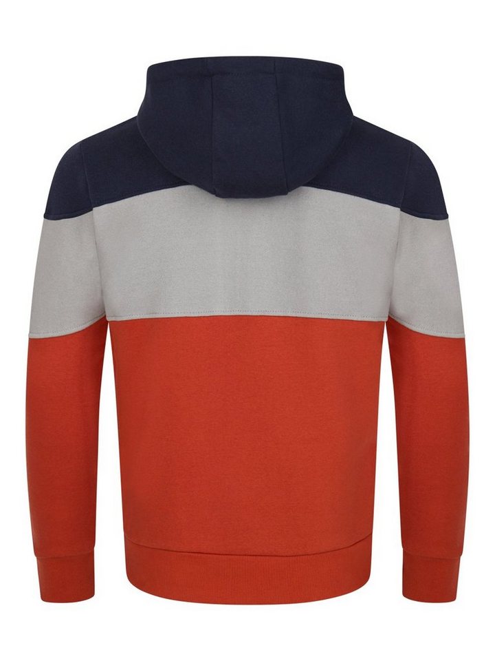 riverso Kapuzenpullover Herren Hoodie RIVRemo Regular Fit Longsleeve Colourblocking Sweatshirt mit Kängurutasche – Bild 2 von 5