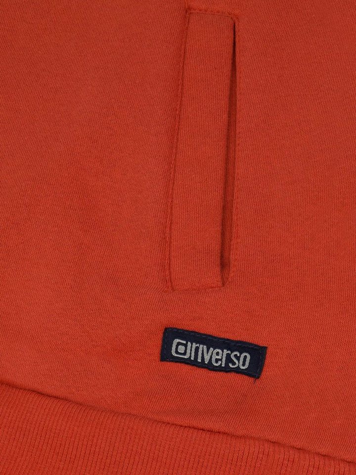 riverso Kapuzenpullover Herren Hoodie RIVRemo Regular Fit Longsleeve Colourblocking Sweatshirt mit Kängurutasche – Bild 5 von 5