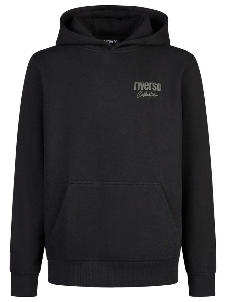 riverso Kapuzenpullover Herren Printed Hoodie RIVScott Regular Fit Streetwear Sweatshirt mit Kapuze – Bild 3 von 4