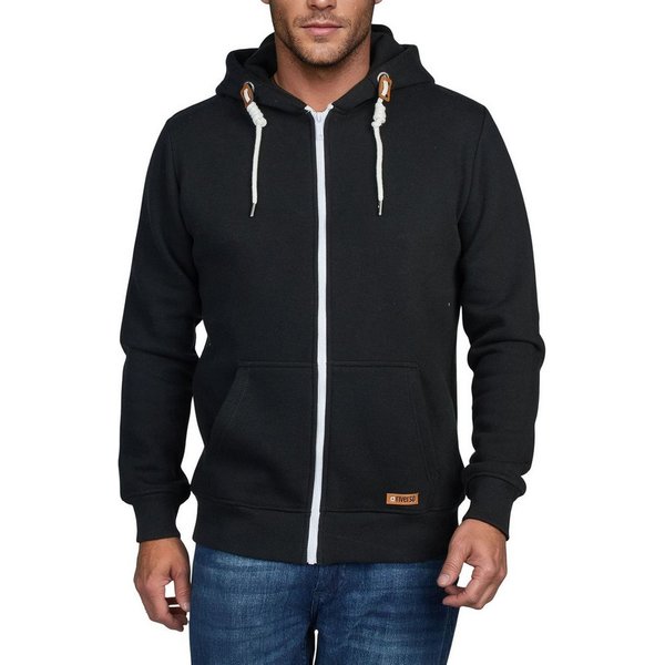 riverso Kapuzensweatjacke Herren Sweatjacke RIVThilo Regular Fit Hoodie