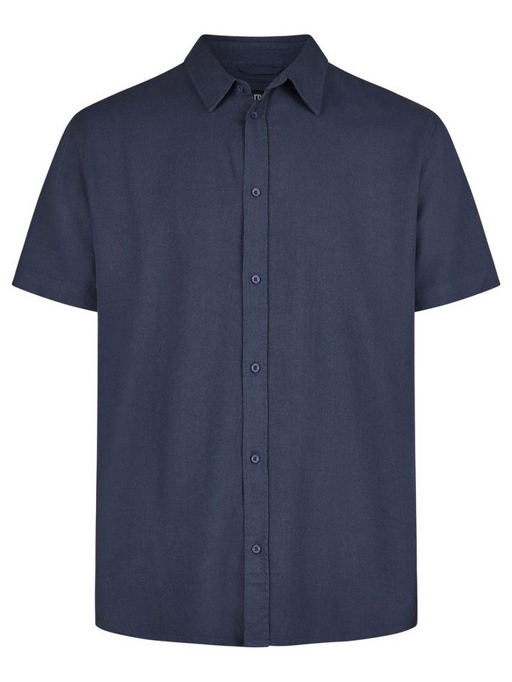 riverso Kurzarmhemd Herren Leinen Hemd RIVEmilio Regular Fit (1-tlg) – Bild 3 von 4