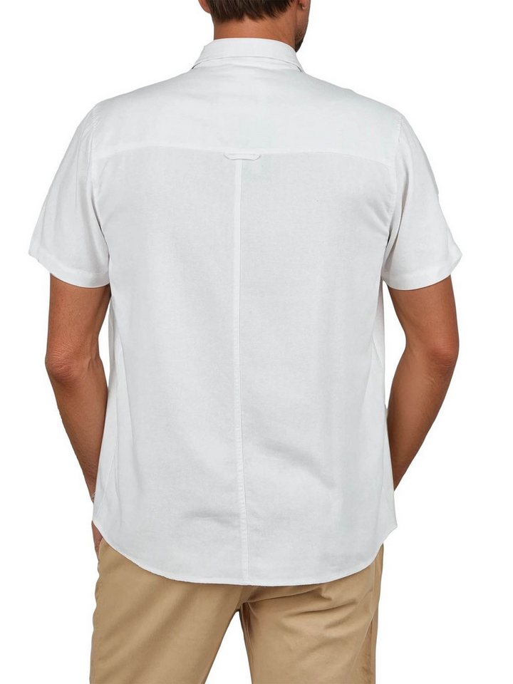 riverso Kurzarmhemd Herren Leinen Hemd RIVEmilio Regular Fit (1-tlg) – Bild 2 von 4