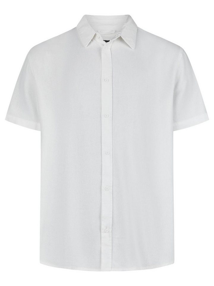riverso Kurzarmhemd Herren Leinen Hemd RIVEmilio Regular Fit (1-tlg) – Bild 3 von 4