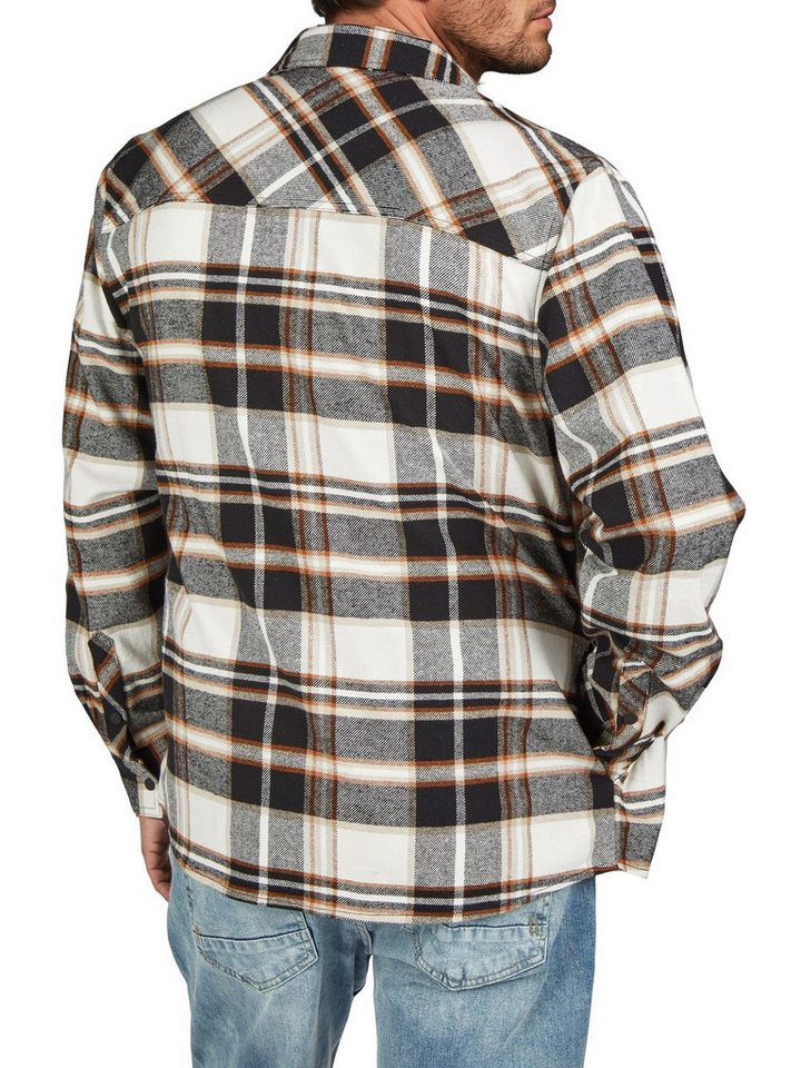 riverso Langarmhemd Herren Overshirt RIVVincent Regular Fit (1-tlg) – Bild 2 von 5