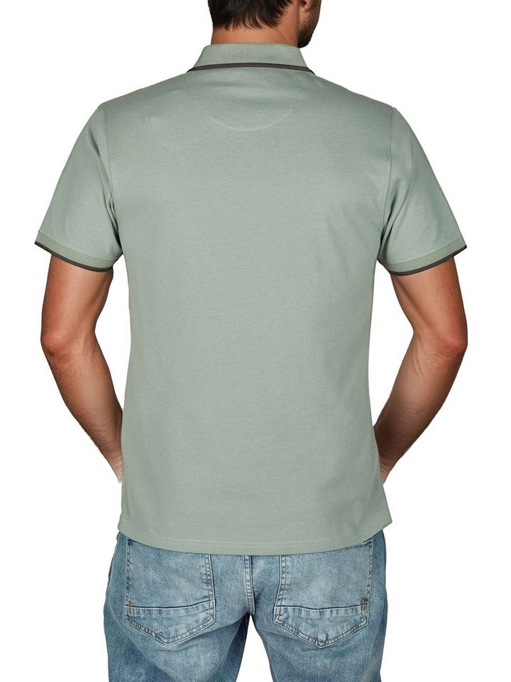 riverso Poloshirt Herren Polohemd RIVLeano 3er-Set Regular Fit (Vorteilspack, 3-tlg) Basic Sommer Shirt aus 100% Baumwolle – Bild 3 von 5