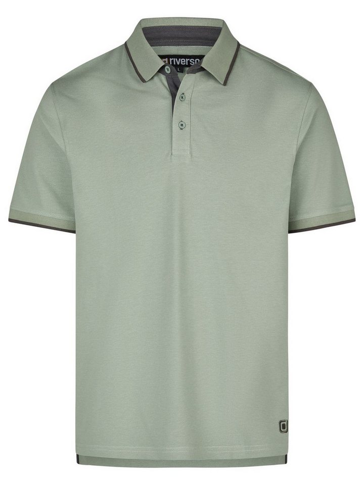 riverso Poloshirt Herren Polohemd RIVLeano 3er-Set Regular Fit (Vorteilspack, 3-tlg) Basic Sommer Shirt aus 100% Baumwolle – Bild 4 von 5