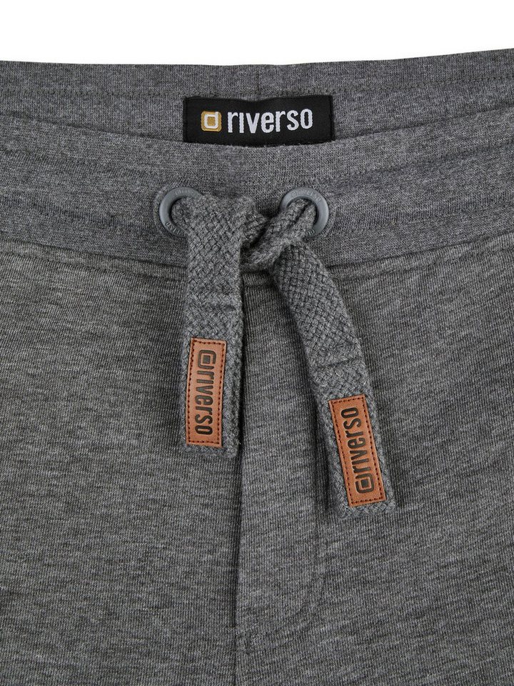 riverso Sweathose Herren Trainigshose RIVKasper Regular Fit Jogginghose aus pflegeleichter Baumwollmischung – Bild 3 von 4