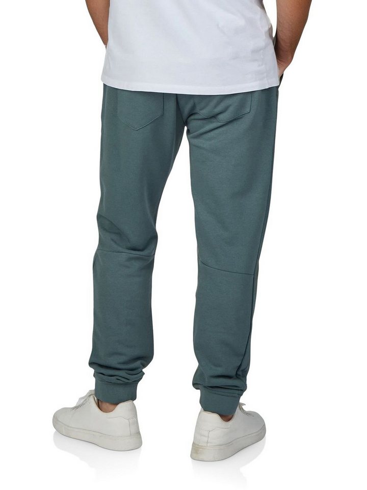 riverso Sweathose Herren Trainigshose RIVKasper Regular Fit Jogginghose aus pflegeleichter Baumwollmischung – Bild 2 von 4