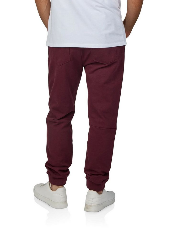 riverso Sweathose Herren Trainigshose RIVKasper Regular Fit Jogginghose aus pflegeleichter Baumwollmischung – Bild 2 von 4