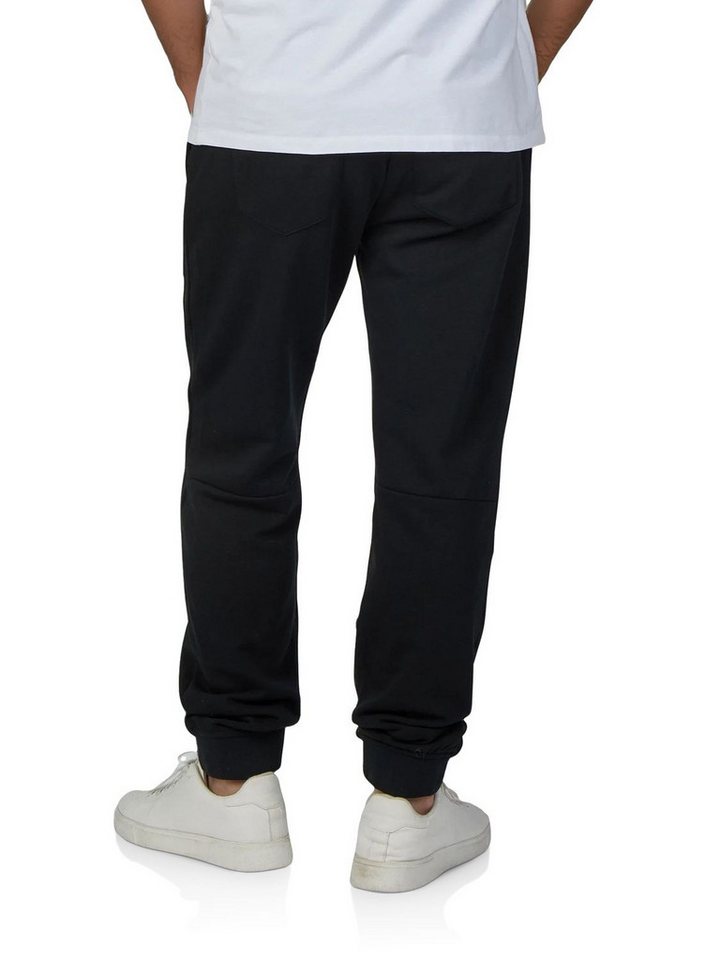riverso Sweathose Herren Trainigshose RIVKasper Regular Fit Jogginghose aus pflegeleichter Baumwollmischung – Bild 2 von 4