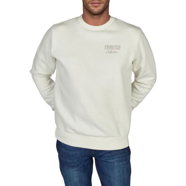 riverso Sweatshirt Herren Pullover RIVJamie Regular Fit Longsleeve Basic Essential