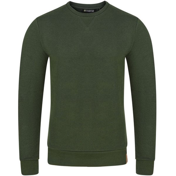 riverso Sweatshirt Herren Rundhals Pullover RIVPhillip Regular Fit Longsleeve Basic Essential