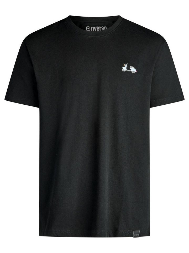 riverso T-Shirt Herren Basic Shirt RIVJay 3er Set Pack Regular Fit (Vorteilspack, 3-tlg) Kurzarm Tee Shirt mit Rundhalsausschnitt aus 100% Baumwolle – Bild 4 von 5