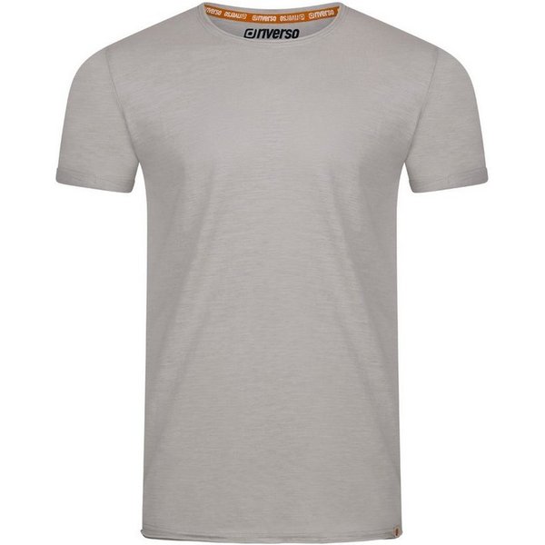 riverso T-Shirt Herren Basic Shirt RIVLenny Regular Fit (1-tlg) Kurzarm Tee Shirt mit Rundhalsausschnitt aus 100% Baumwolle