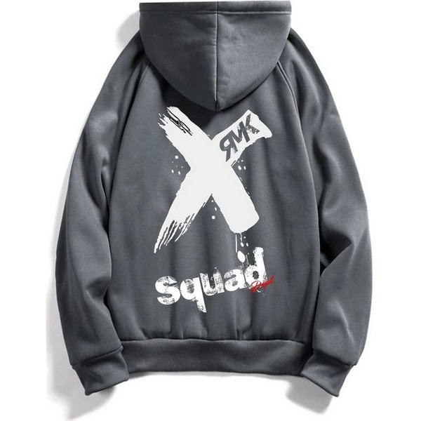RMK Hoodie Damen Pullover Basic Kapuze Pulli Kapuzenpullover Seitentaschen X mit lizenziertem Print