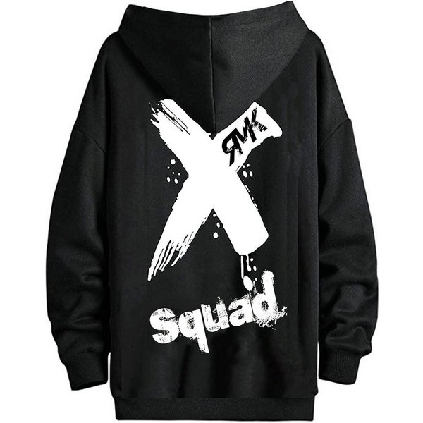 RMK Hoodie Damen Pullover Basic Kapuze Pulli Kapuzenpullover Seitentaschen X mit lizenziertem Print