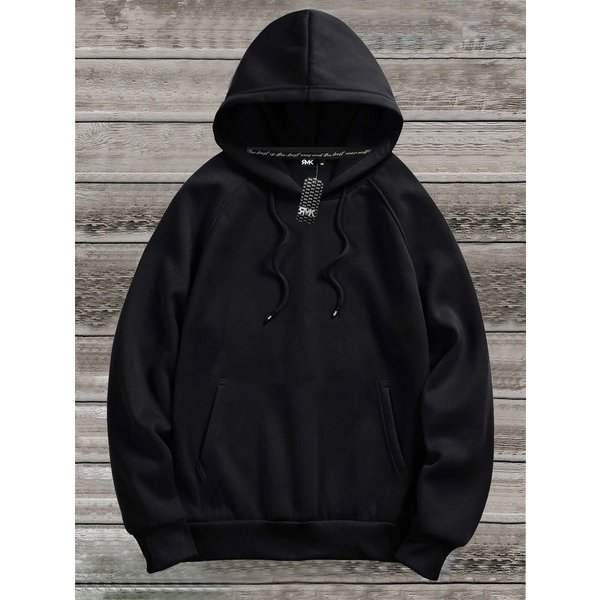 RMK Hoodie Herren Kapuzenpullover Basic Pullover Uni Hoodie mit Kapuze