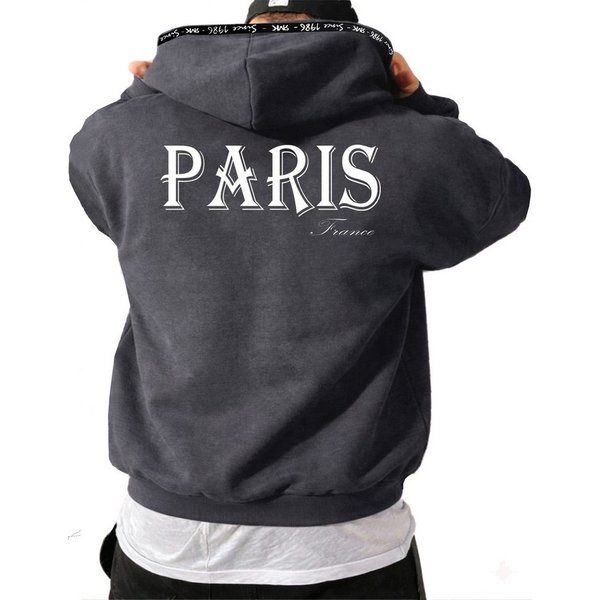 RMK Hoodie Herren Kapuzenpullover Pullover Pulli Langarmshirt Paris
