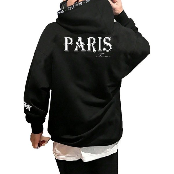 RMK Hoodie Herren Kapuzenpullover Pullover Pulli Langarmshirt Paris