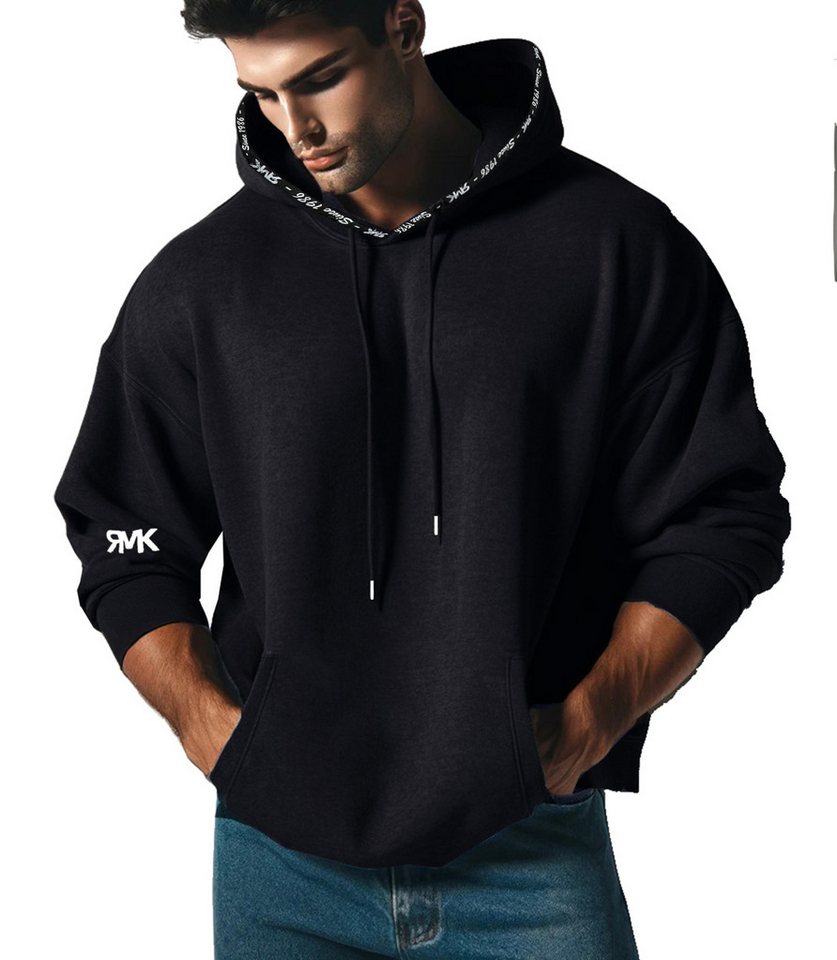 RMK Hoodie Herren Kapuzenpullover Pullover Pulli Langarmshirt Paris – Bild 2 von 2