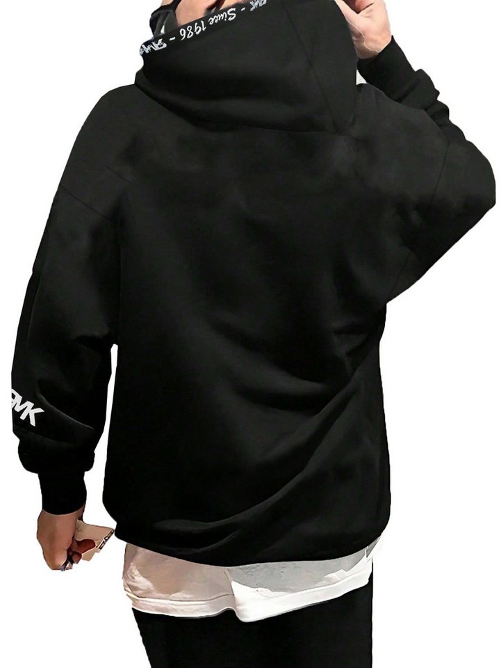 RMK Hoodie Herren Kapuzenpullover Pullover Sweater Langarmshirt Einfarbig in Unifarben – Bild 2 von 2