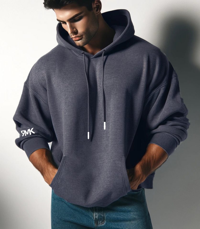 RMK Hoodie Herren Pullover Kapuzenpullover Langarmshirt Oversize LA Los Angeles – Bild 2 von 3