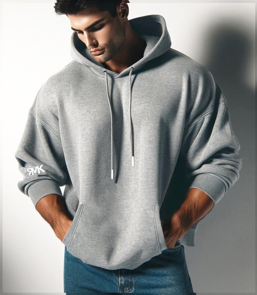 RMK Hoodie Herren Pullover Kapuzenpullover Langarmshirt Oversize LA Los Angeles – Bild 2 von 3