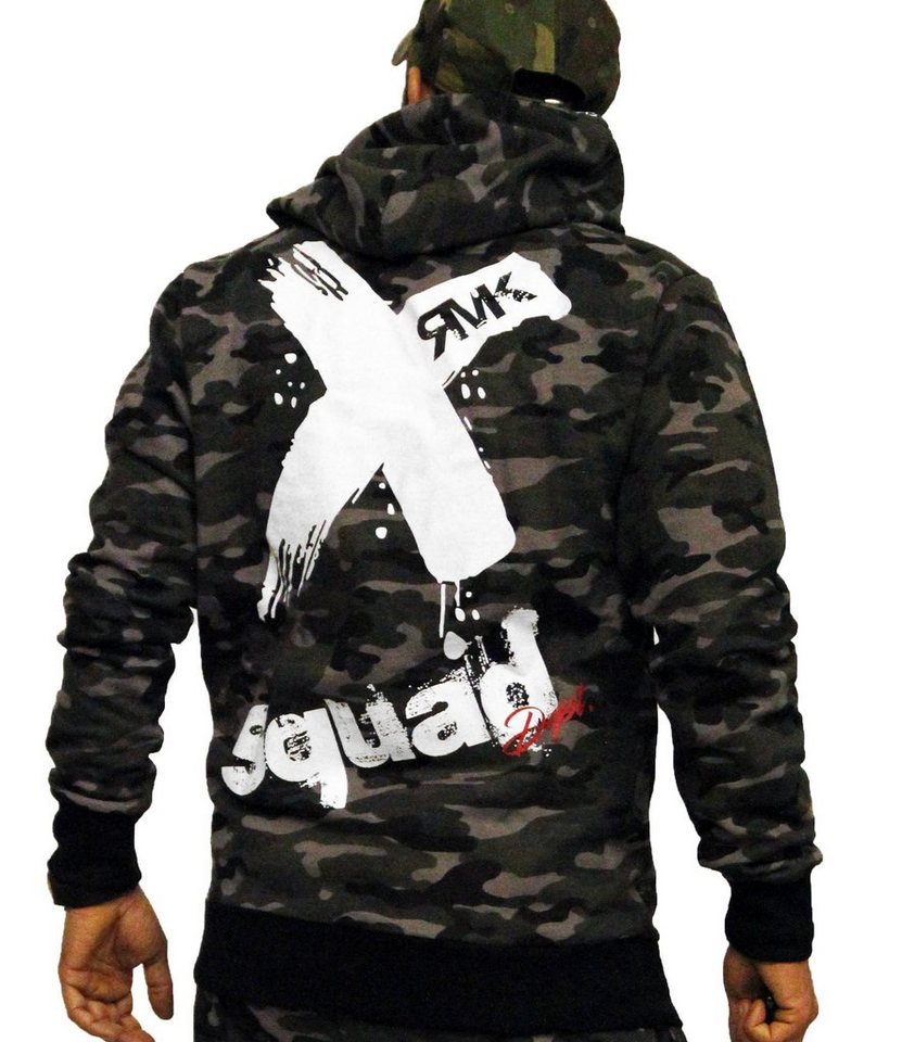 RMK Hoodie Herren Pullover mit Kapuze Pulli Kapuzenpullover Langarm X mit Baumwolle – Bild 2 von 3