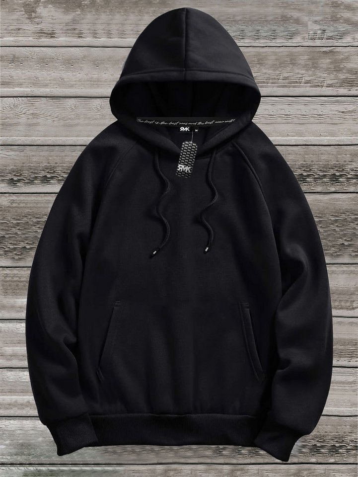 RMK Hoodie Herren Pullover Pulli Kapuzenpullover Sweatshirt Gangster Teddy Bär mit Kapuze – Bild 3 von 3