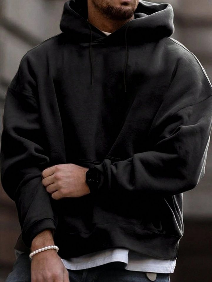 RMK Hoodie Kapuzenpullover Herren Pullover Oversized Sweatshirts Los Angeles LA aus 100% Baumwolle – Bild 2 von 3