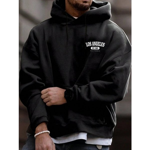RMK Hoodie Kapuzenpullover Herren Pullover Oversized Sweatshirts Los Angeles LA aus 100% Baumwolle